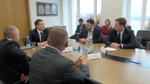 — Глеб Никитин и Артем Буслаев обсудили развитие сквоша в Нижегородской области