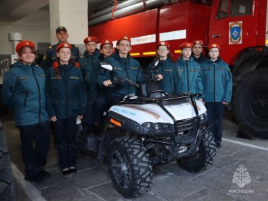 В гости к огнеборцам Чувашии приехали кадеты МЧС России из Нижегородской области!