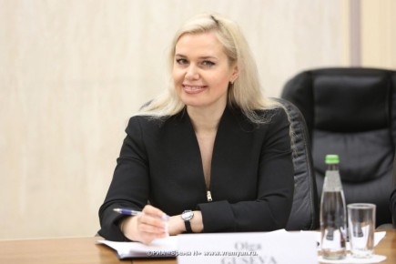 Ольгу Гусеву наградили медалью ордена «За заслуги перед Отечеством» второй степени
